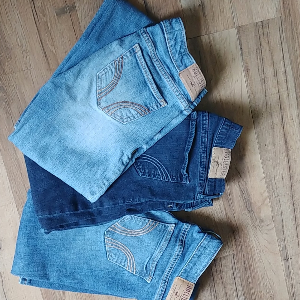 Hollister blue jeans